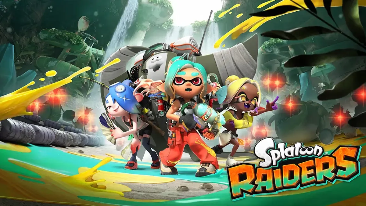 Splatoon Raiders cover art.