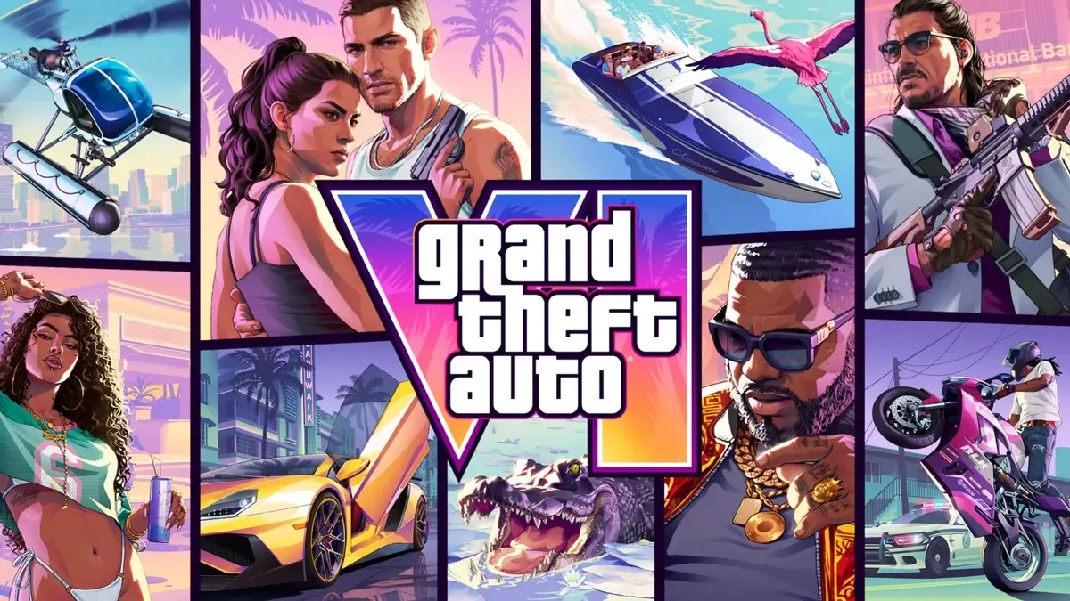 Cover art for Grand Theft Auto VI.