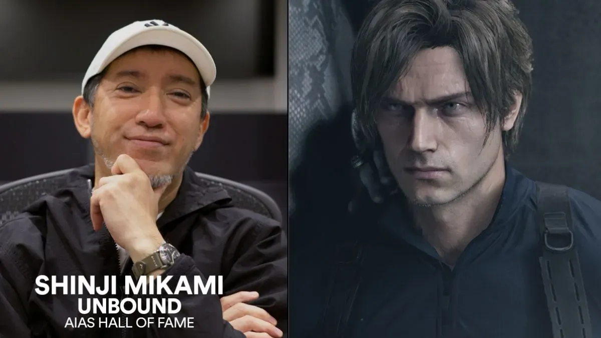 Shinji Mikami and Leon Kennedy Resident Evil Requiem