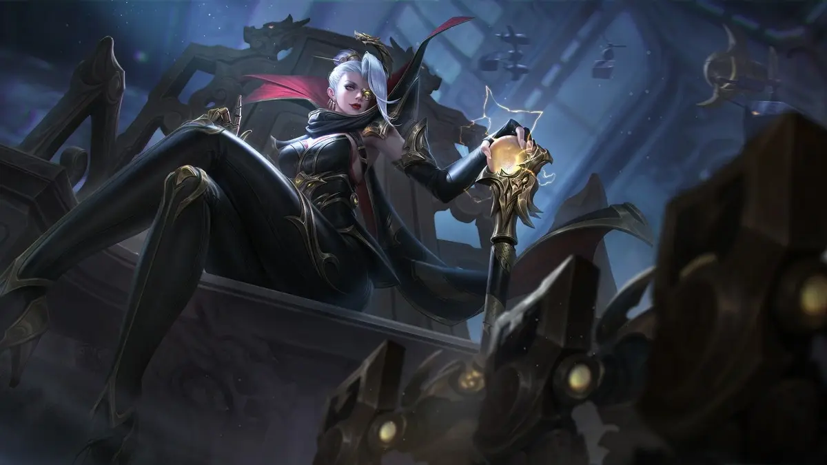 Image of Milady in her Dragondame skin from Honor of Kings