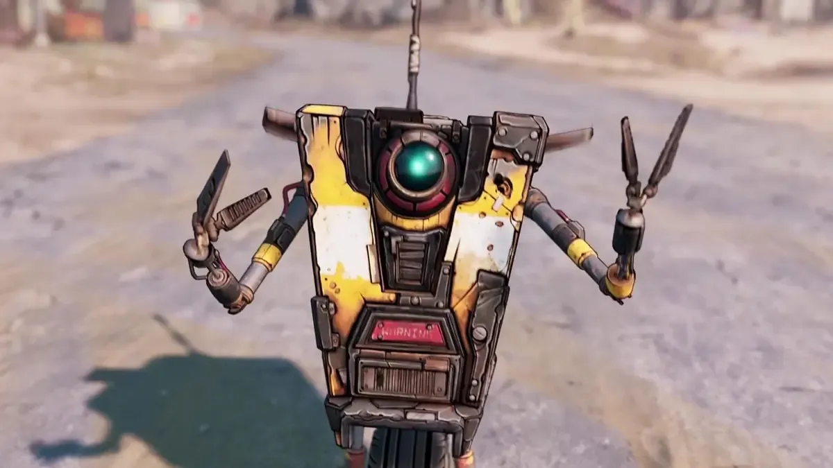 Claptrap from Borderlands 4.