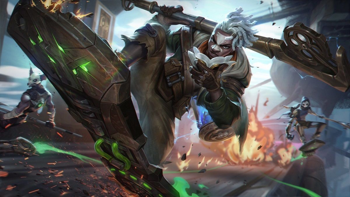 Ekko trong Arcane “hóa thân” vào game trong trang phục mới ở bản cập nhật LMHT 12.1