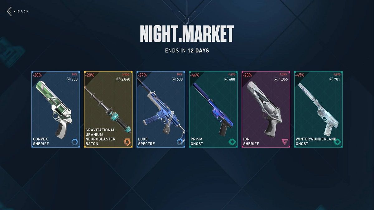 Valorant: Night Market khi nào sẽ trở lại?