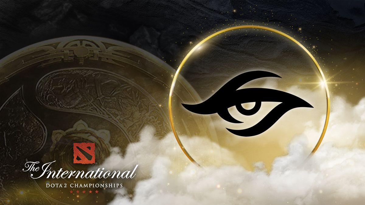 Team Secret logo with the Aegis and TI assets