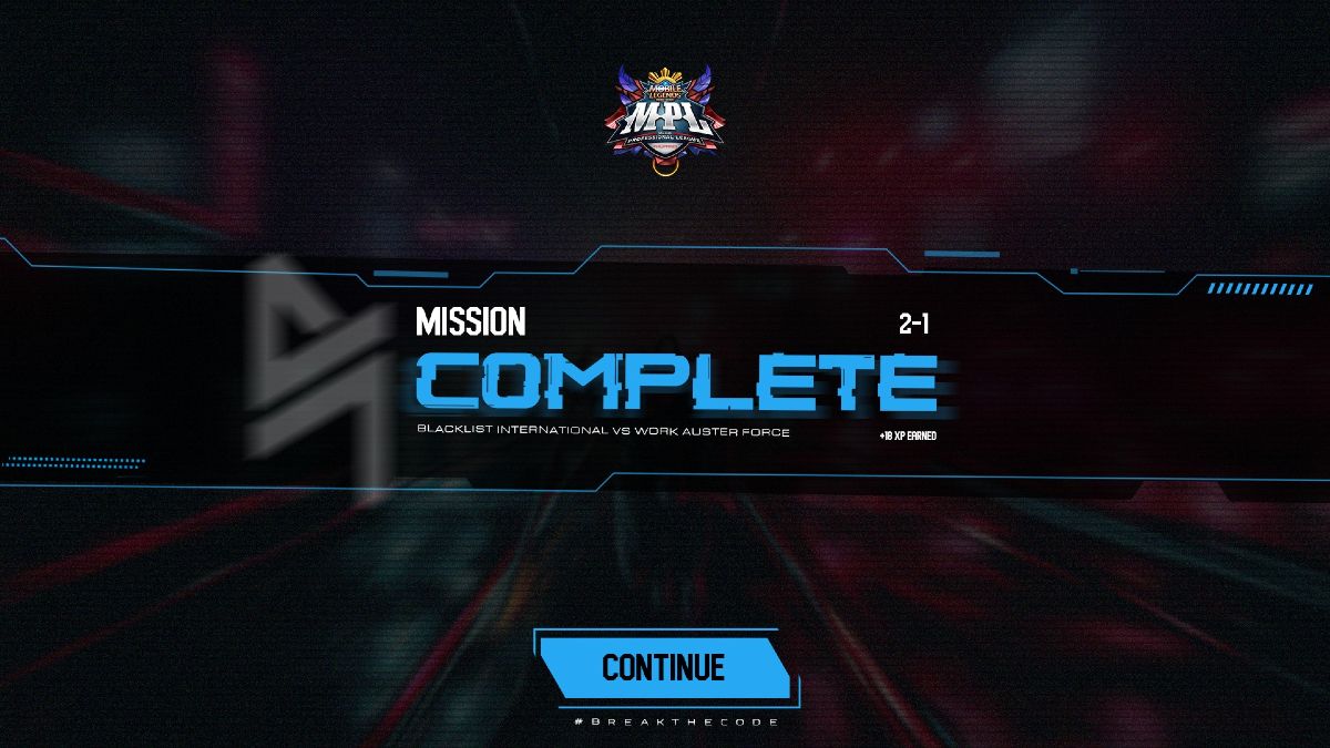 Blacklist International logo, decode Work Auster Force