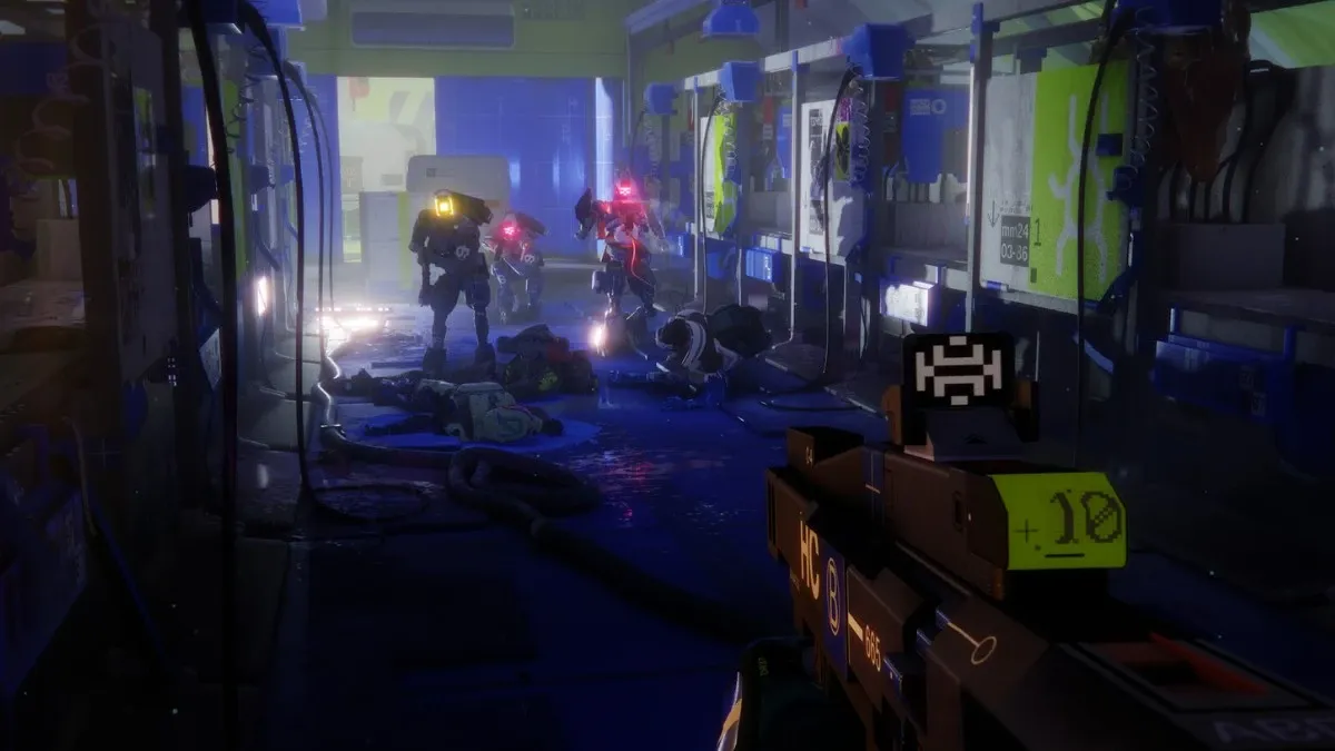 Screenshot from Marathon gameplay
