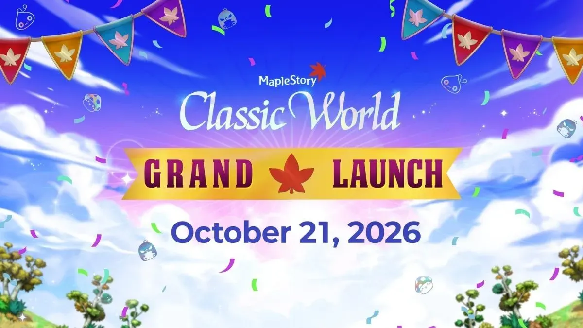 MapleStory Classic World announces 21 October release date