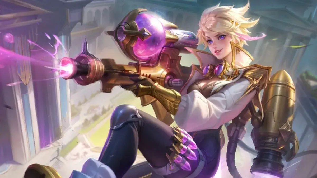 Image of MLBB Kimmy's in her Hoverjet Outrider
