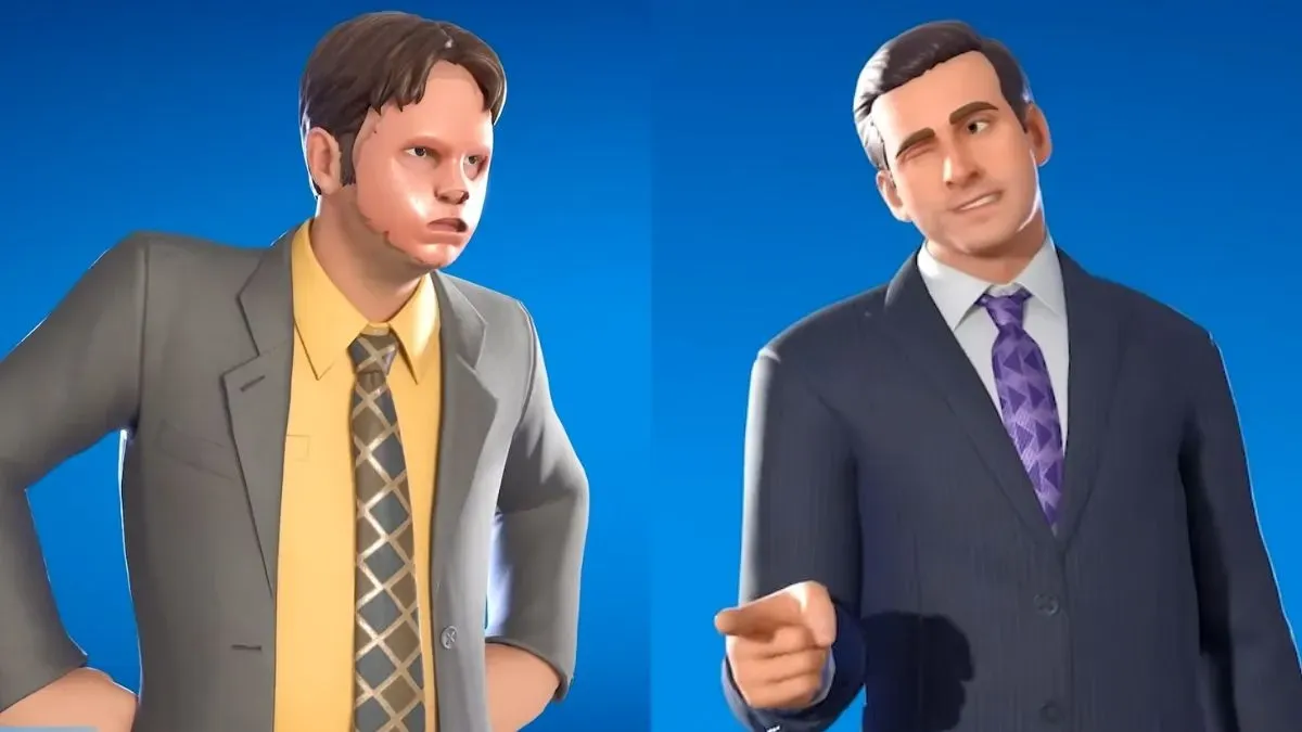 Fortnite x The Office brings Michael Scott and Dwight Schrute to the battlefield