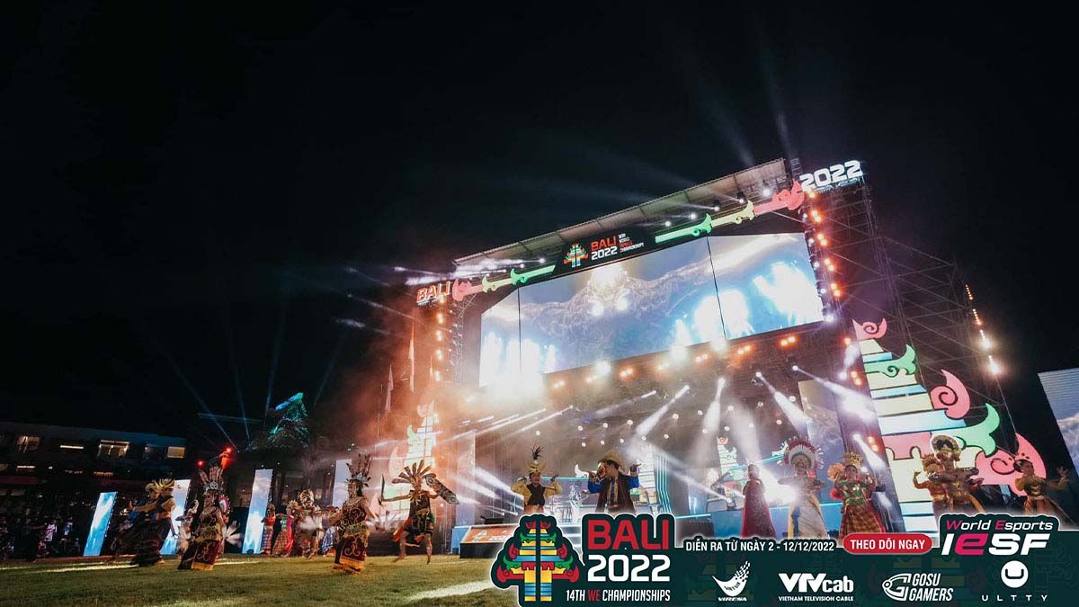Sự kiện Esports IESF WEC 2022 ở Bali có gì hấp dẫn?