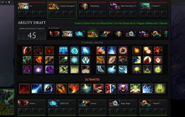 Ability draft dota 2 что это