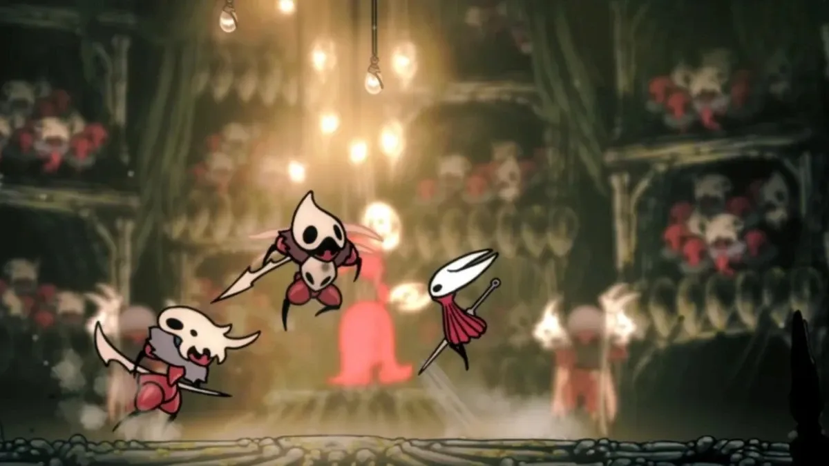 Hollow Knight: Silksong Skarrsinger Karmelita's boss fight