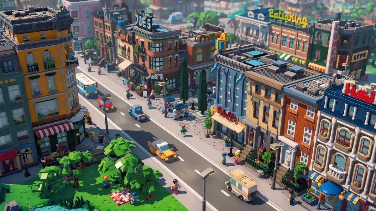 LEGO Skylines revealed, cosy Cities Skylines spin-off drops new trailer at Gamescom