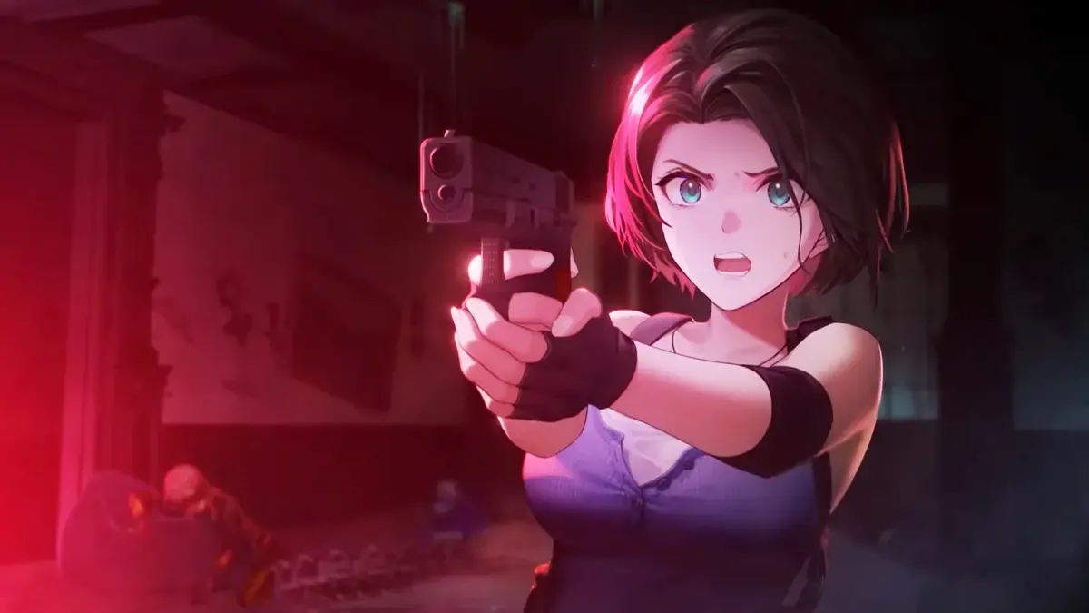 Jill Valentine in Goddess of Victory: Nikke.