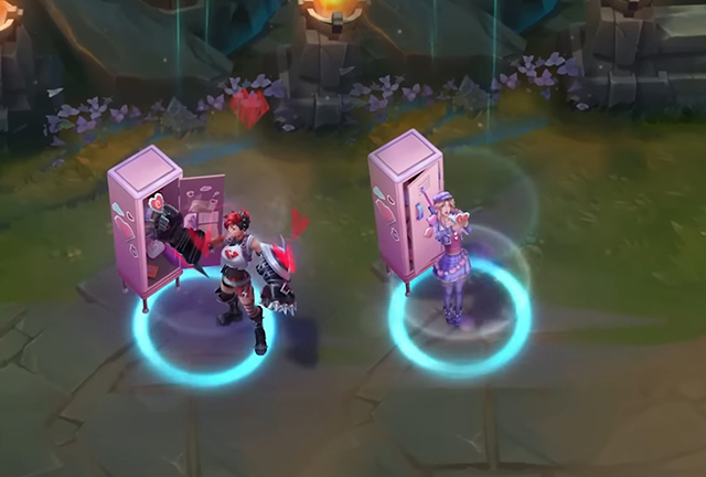 LMHT: Riot Games mắt loạt trang phục chủ đề Valentine cho Caitlyn, Vi và Amumu