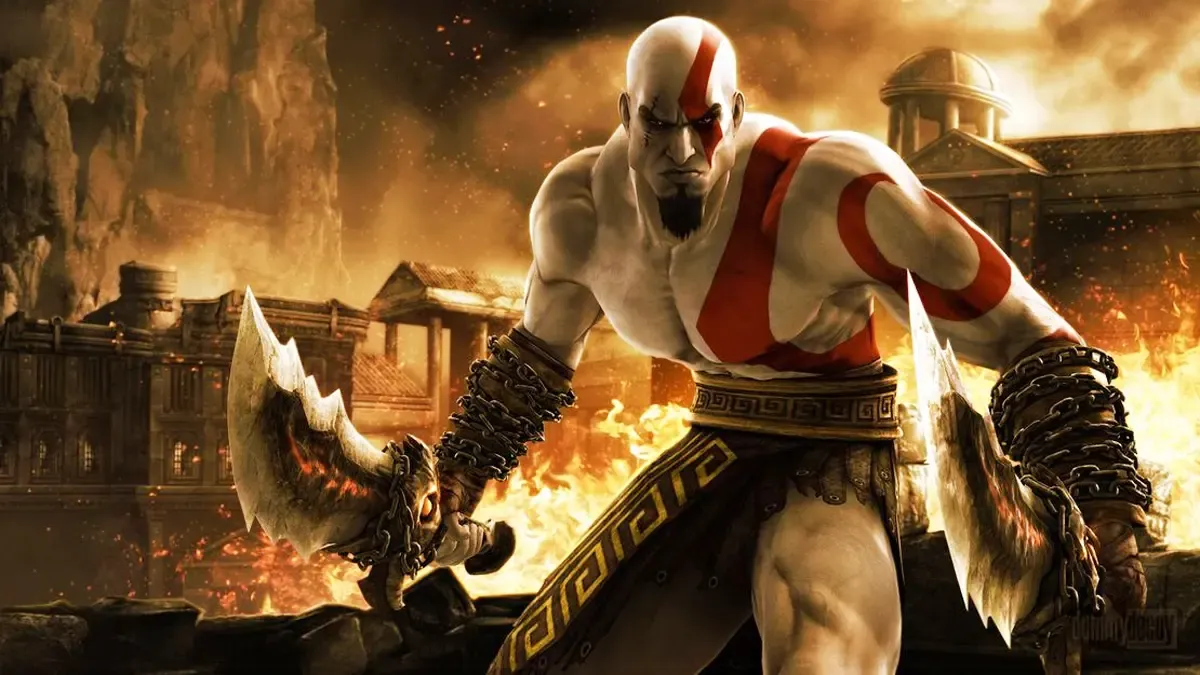 Kratos in God of War.