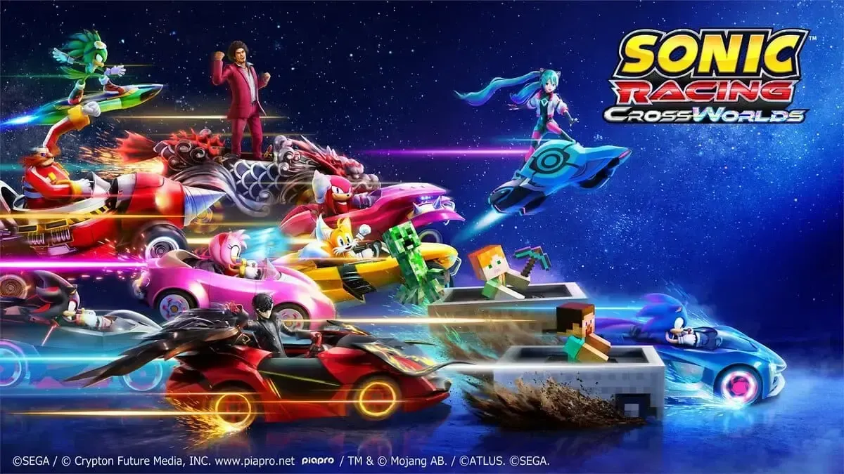 🏁 Sonic Racing: CrossWorlds – Ngày ra mắt chính thức và dàn nhân vật crossover đình đám