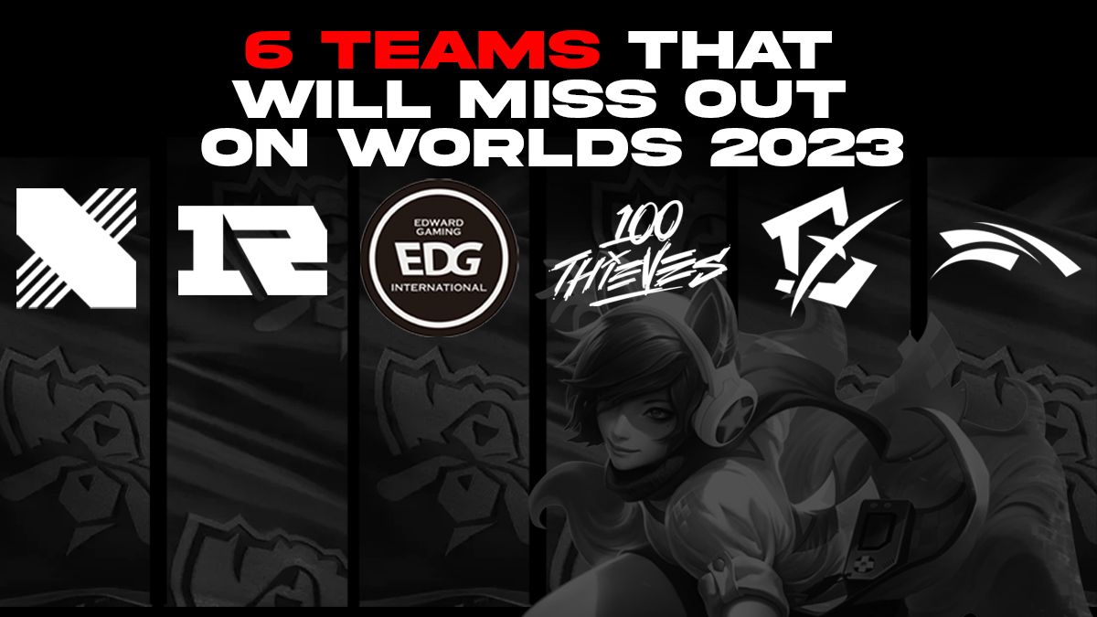 league of legends lol worlds 2023 teams not qualify