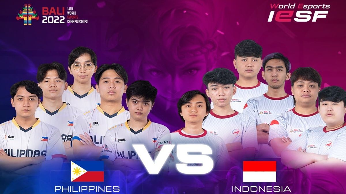 IESF World Esports Championships Team ID vs Team PH 2022