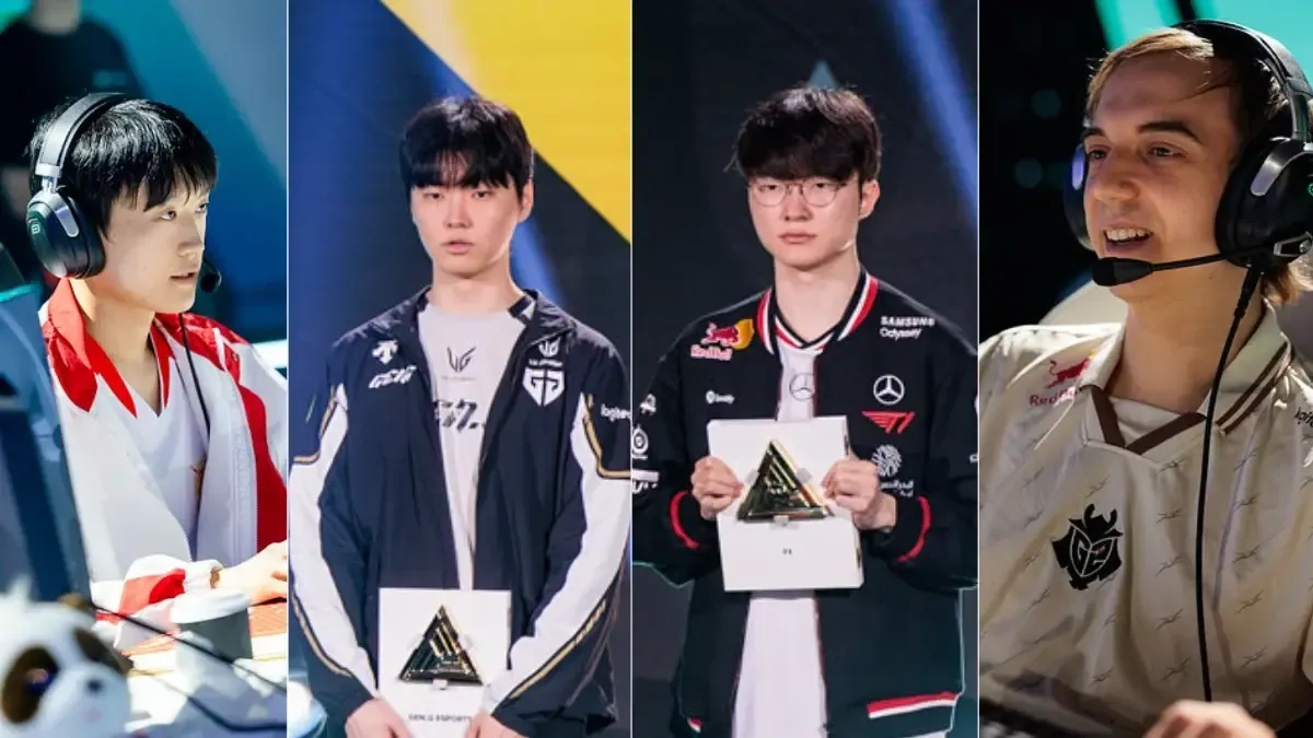 Gen.G, T1, G2 Esports, and Anyone’s Legend advance to the LoL Esports World Cup 2025 semifinals