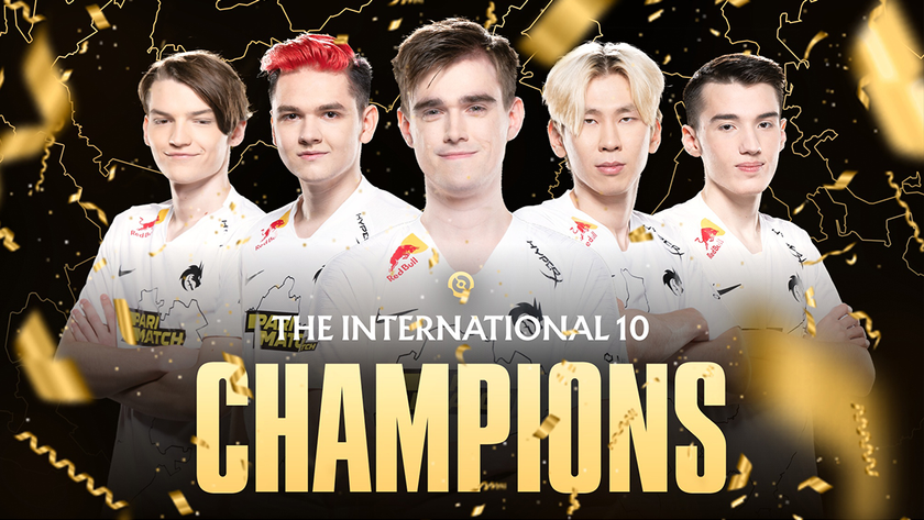 แชมป์ The International 10 ทีมล่าสุด