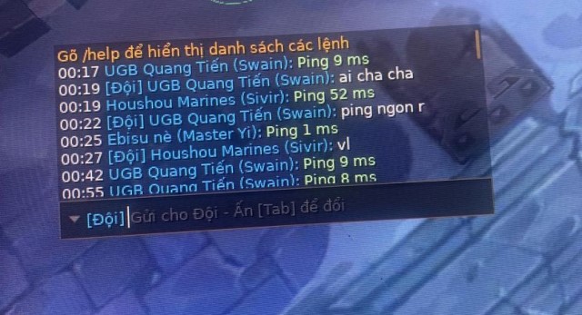 Lượng ping giảm rõ rệt sau bản cập nhật