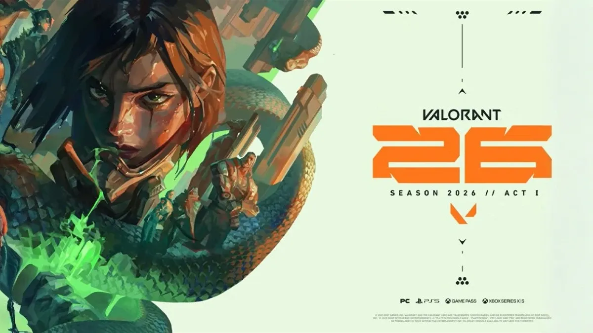 VALORANT Season 2026 Act 1 headline key visual