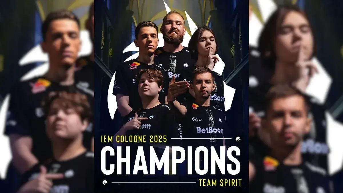 Team Spirit sweep MOUZ to win IEM Cologne 2025