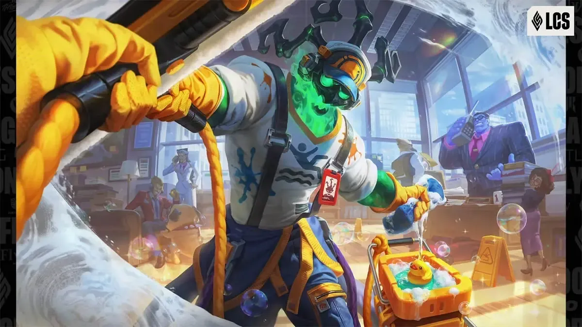 Hé lộ skin mới của Thresh cùng với chủ đề của Azir Luật Sư