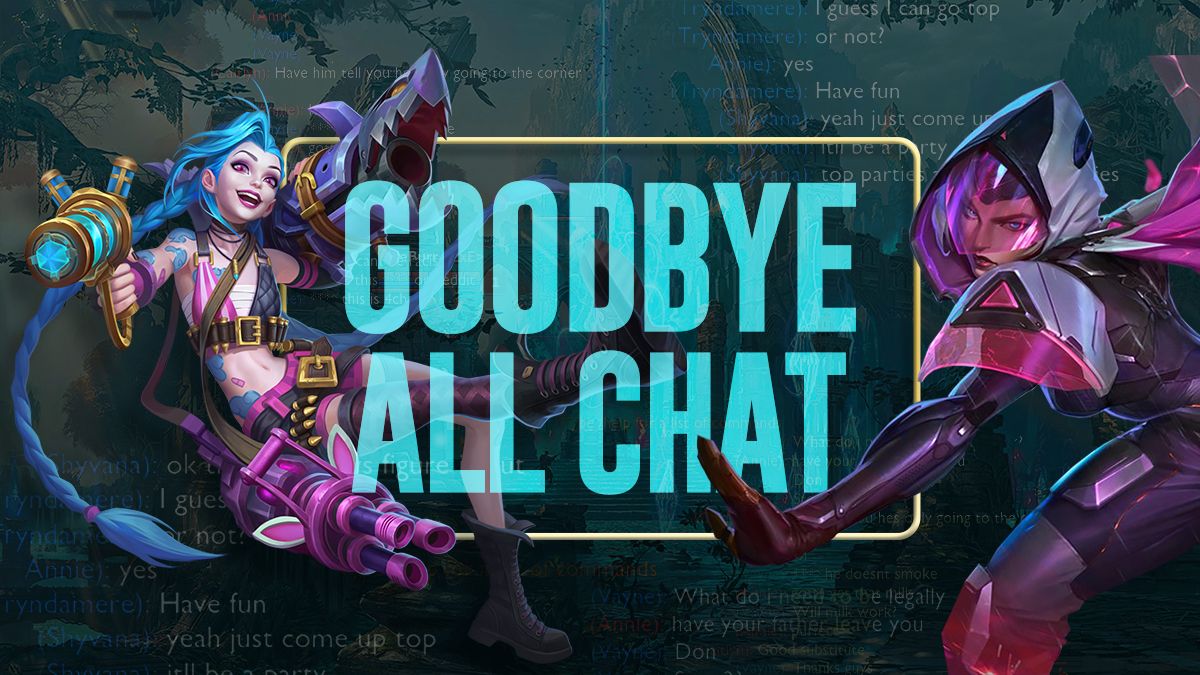 league of legends riot games all chat