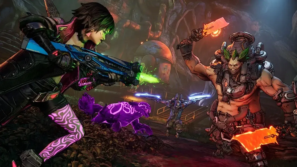 Borderlands 4 screenshot of combat