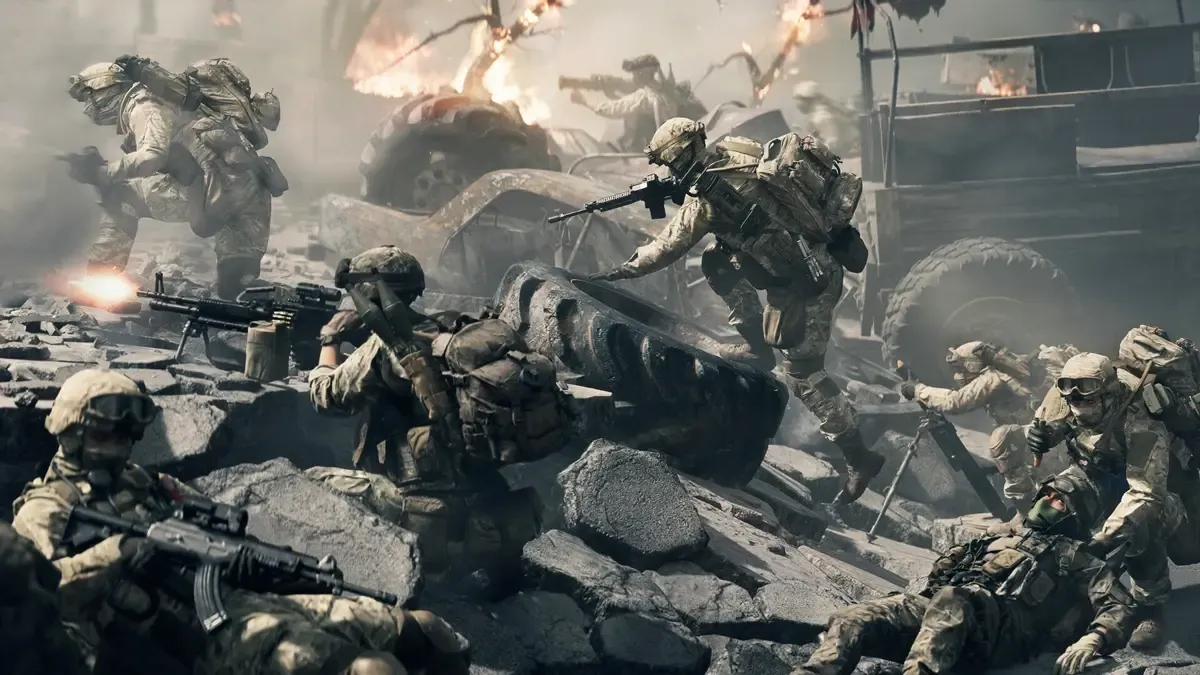 Battlefield 6 gameplay.