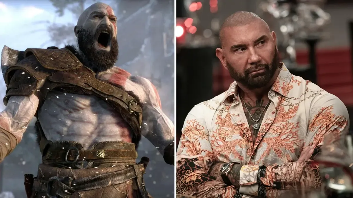 Dave Bautista in talks to play Kratos in Amazon's God of War series, replacing Ryan Hurst