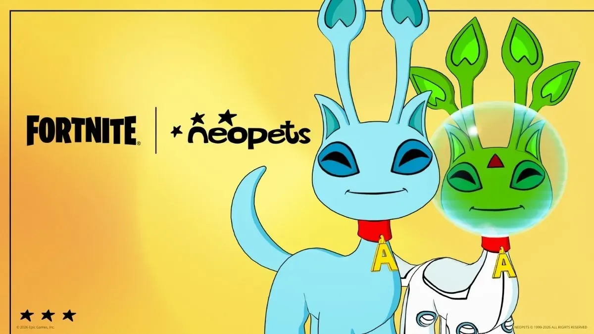 Aisha Neopets x Fortnite artwork