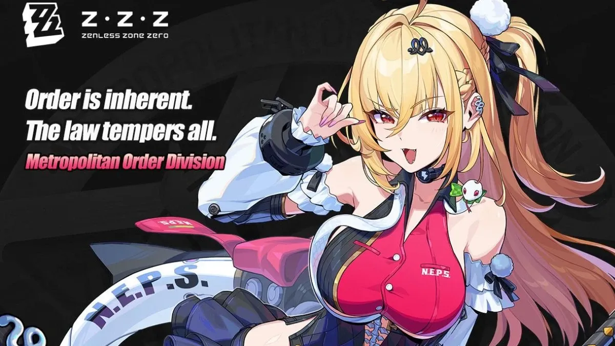 Zenless Zone Zero drip teases Cissia from new faction Metropolitan Order Division for Version 2.7