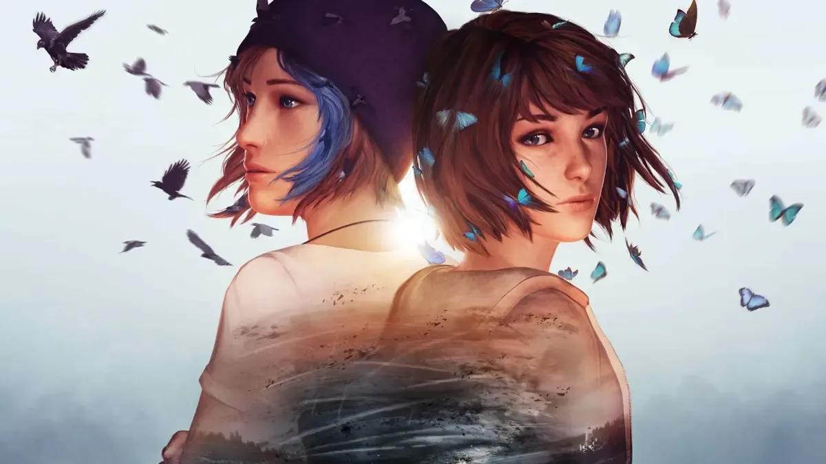 Max and Chloe in Life is Strange: Remastered cover art.