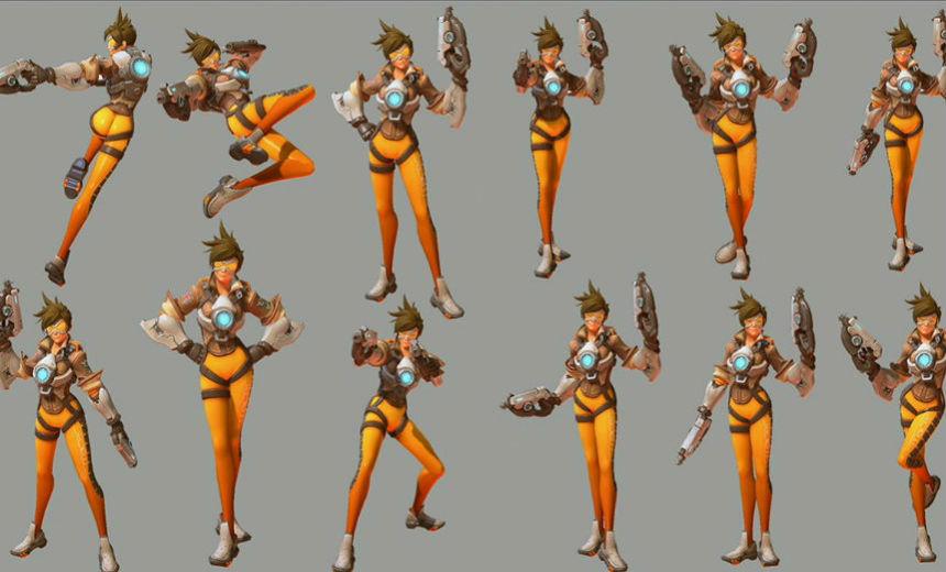 Overwatch's Tracer has a new pose