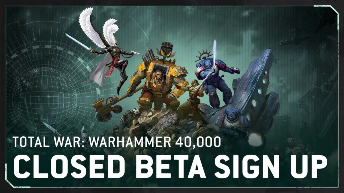 Total War Warhammer 40,000 announces closed beta, reveals Astra Militarum and Ork units