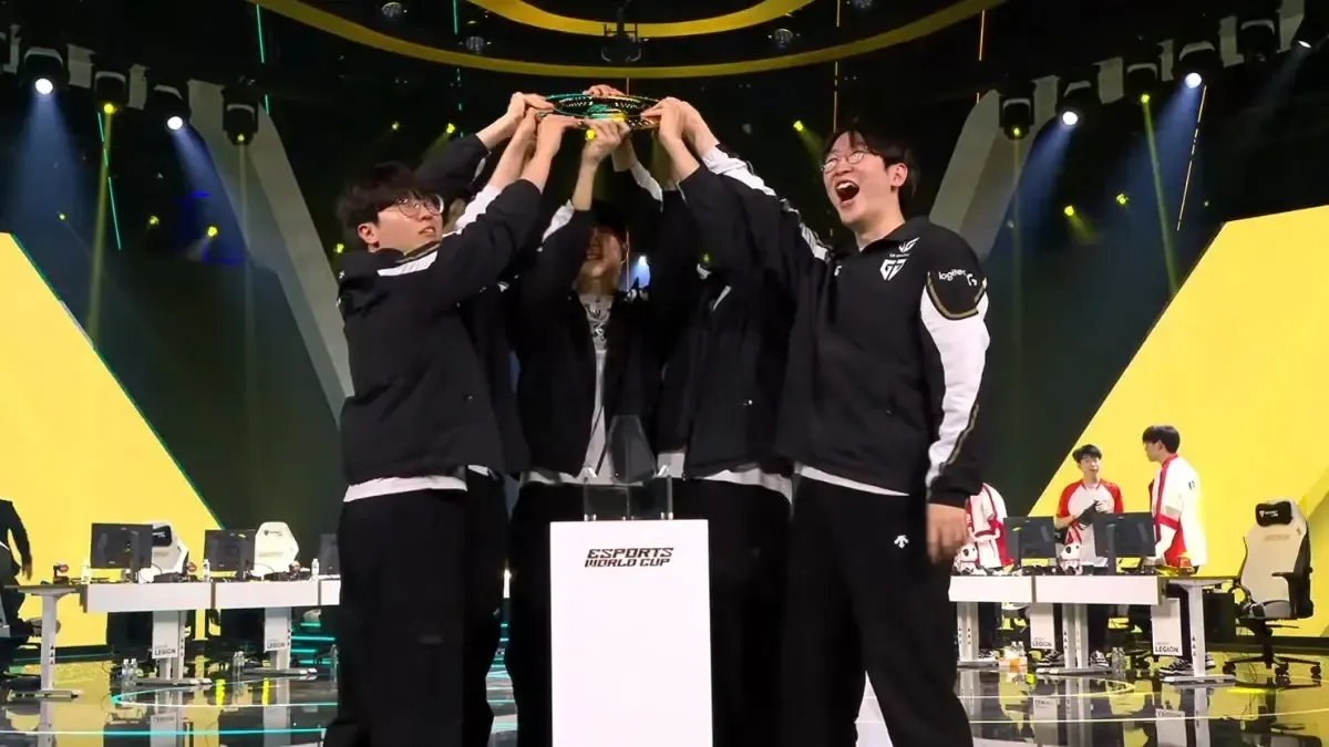 Gen.G win the 2025 LoL EWC.