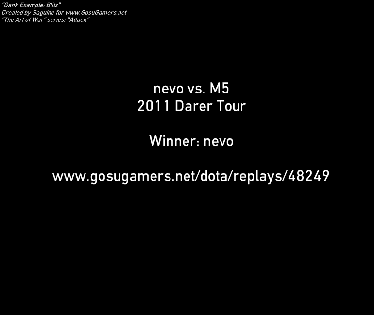 Feminism in action. Gank Example: Blitz