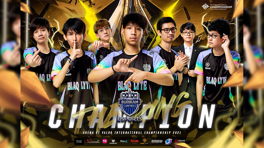เส้นทางที่แสนยากลำบากกับแชมป์แรกของ Buriram United Esports ในรายการ AIC2021