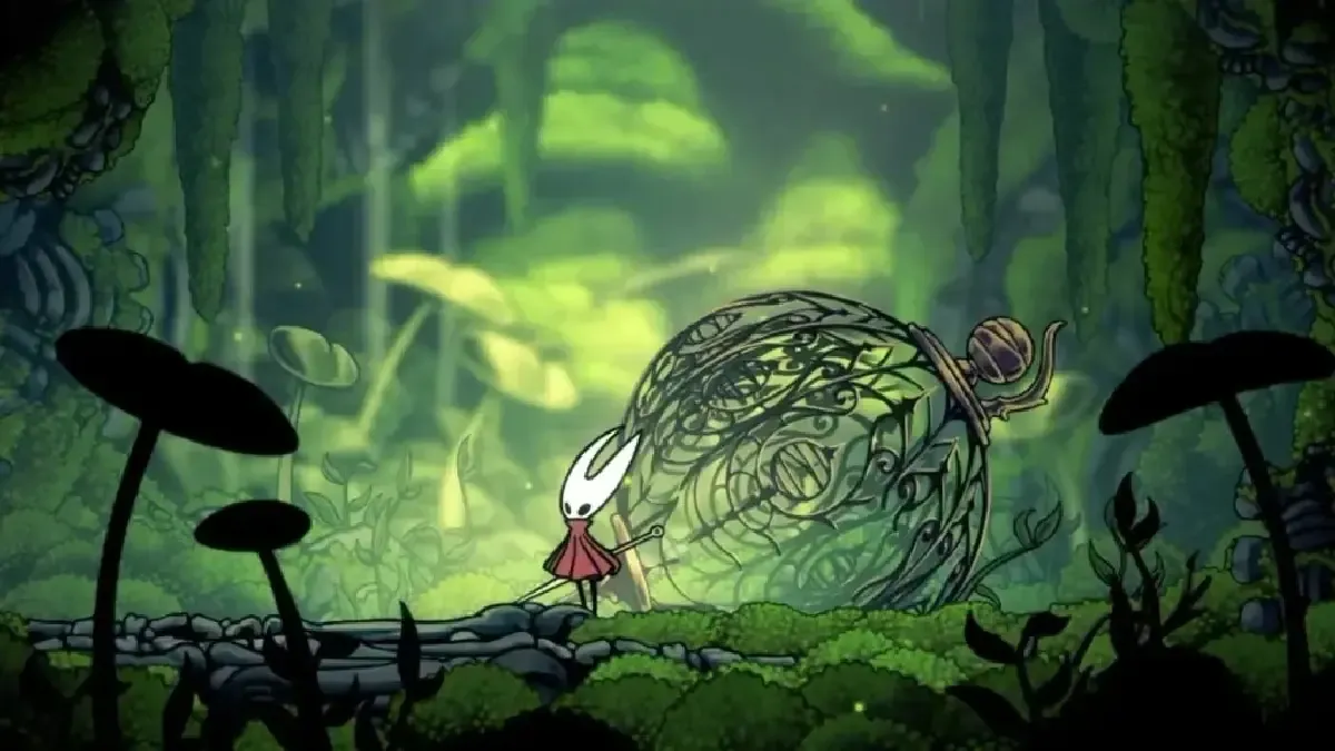 Ảnh chụp màn hình từ Hollow Knight: Silksong.