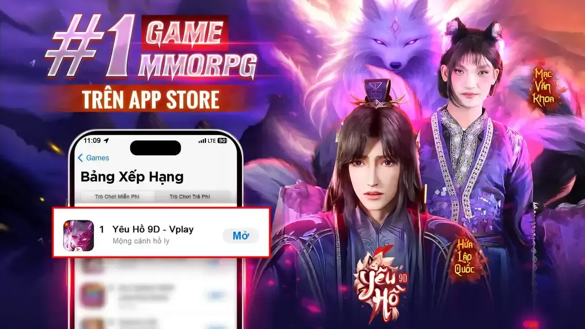 Yêu Hồ 9D: Cơn Bão Game Mới Khuynh Đảo Cộng Đồng Game Thủ Việt