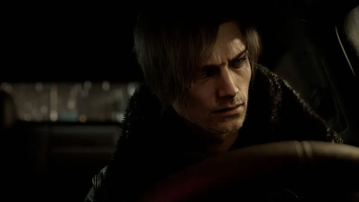 An image of Leon Kennedy from Resident Evil Requiem.