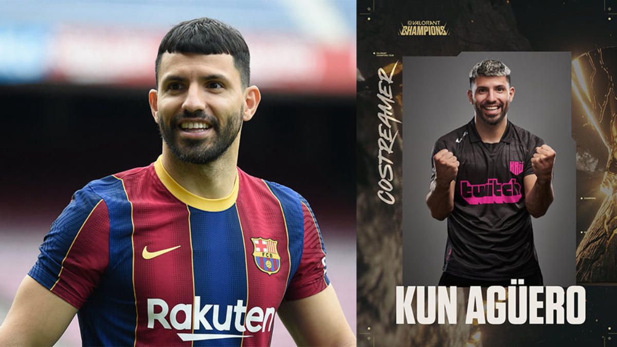 Sergio Kun Aguero từ cầu thủ bóng đá đến streamer game