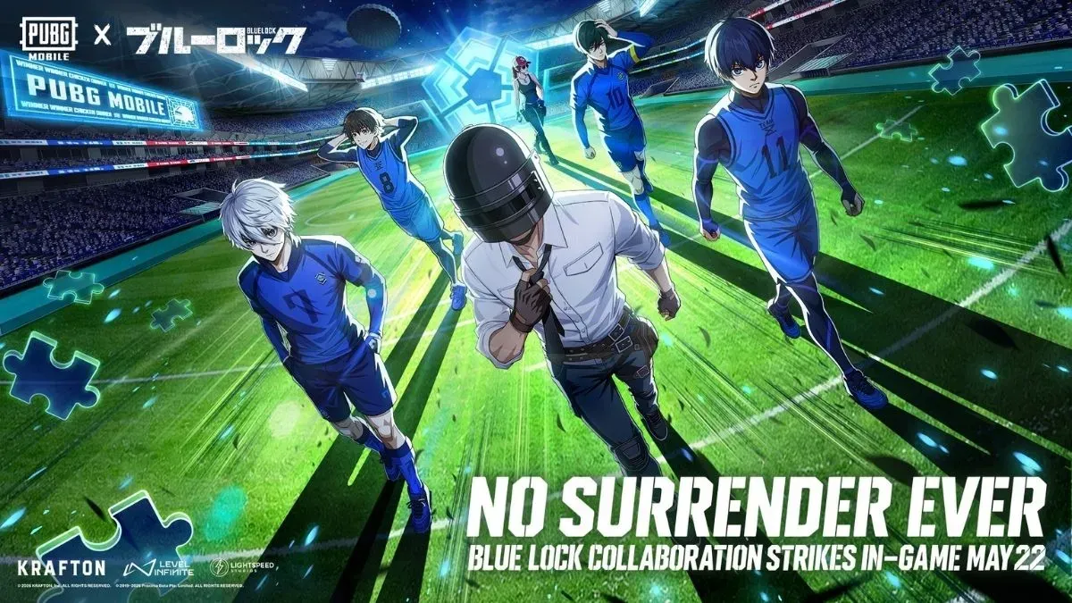 Image of Blue Lock x PUBG Mobile