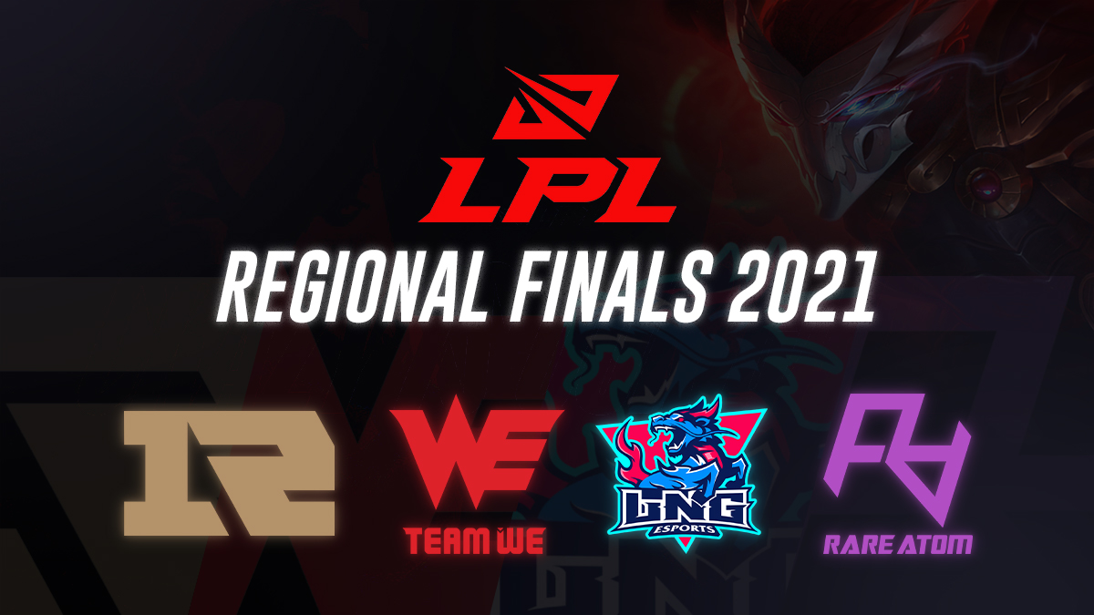 LoL News The LPL Regional Finals draws down to just RNG, Team WE, LNG