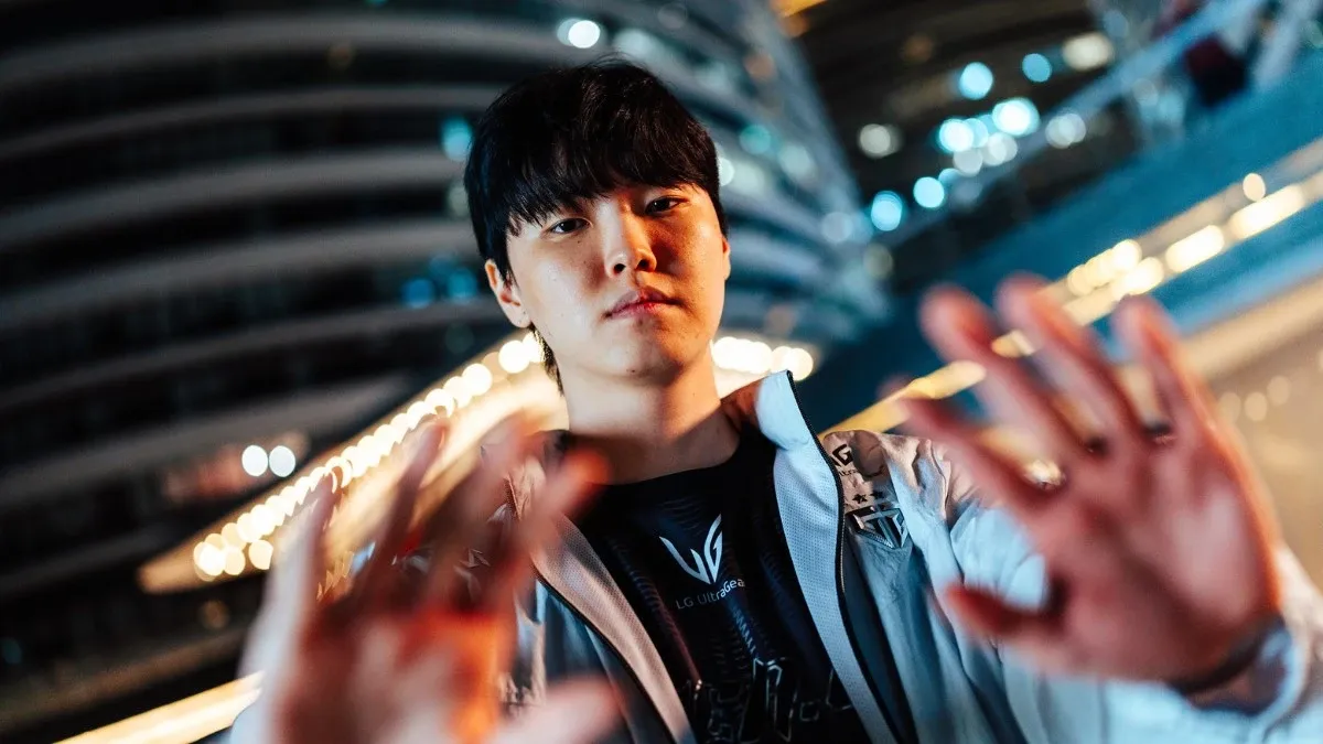 Chovy during features day at Worlds 2025