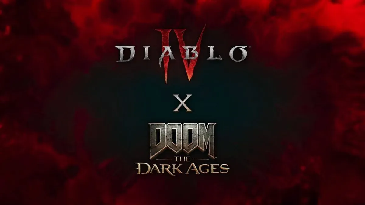 Diablo x Doom The Dark Ages artwork.