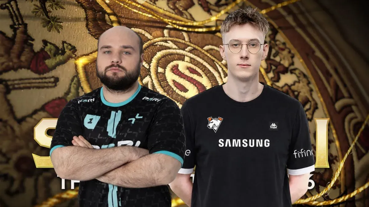 Images of No[o]ne from TEAM VISION and SaberLight from Virtus.pro.